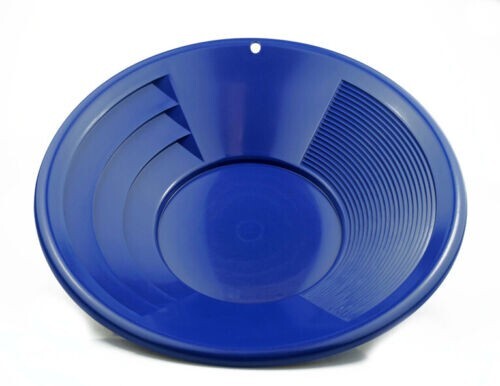 Sluice Monkey 12" Blue Gold Pan Panning Kit