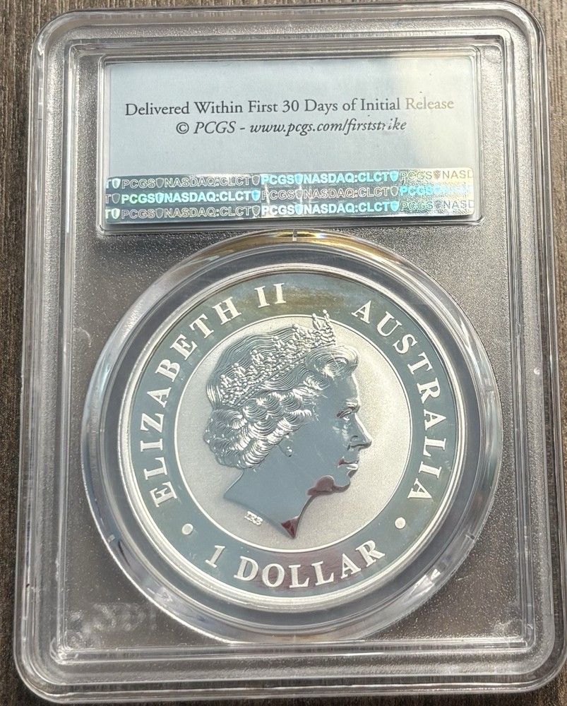 2016 Australia $1 Silver Wedged Tail Eagle PCGS MS 70 First Strike