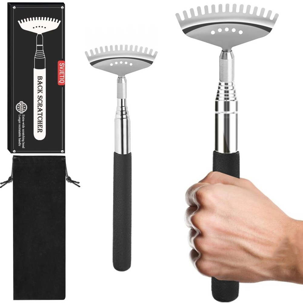 Oversized Extendable Back Scratcher – 2 Pack for Adults