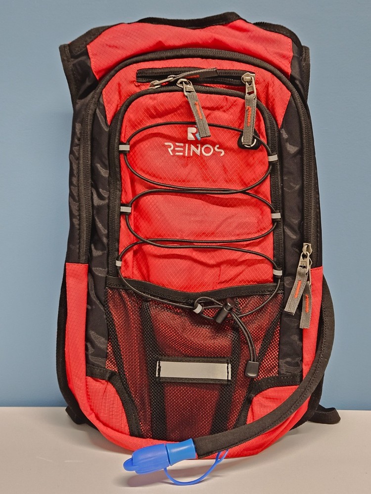 Reinos Hydration Pack Backpack Red - 3L Capacity - Preowned