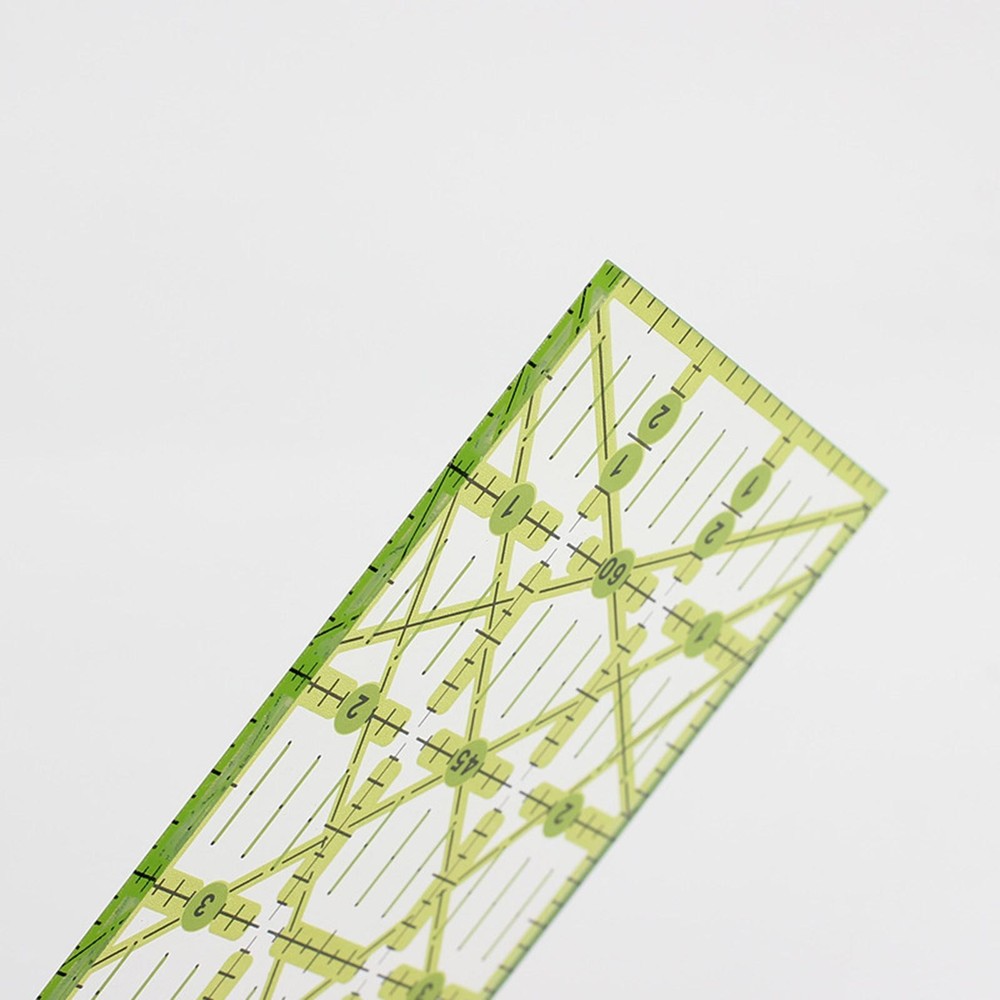 Creative Rectangle Quilt Ruler Quilting Template Patchwork Domestic Sewing