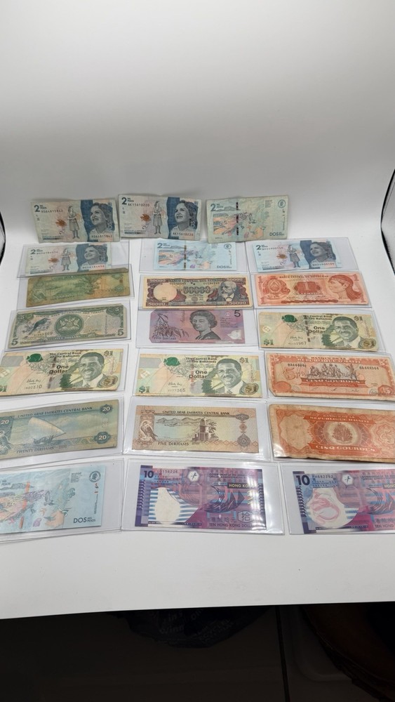 World Banknotes Collection – Mixed Countries (Lot)
