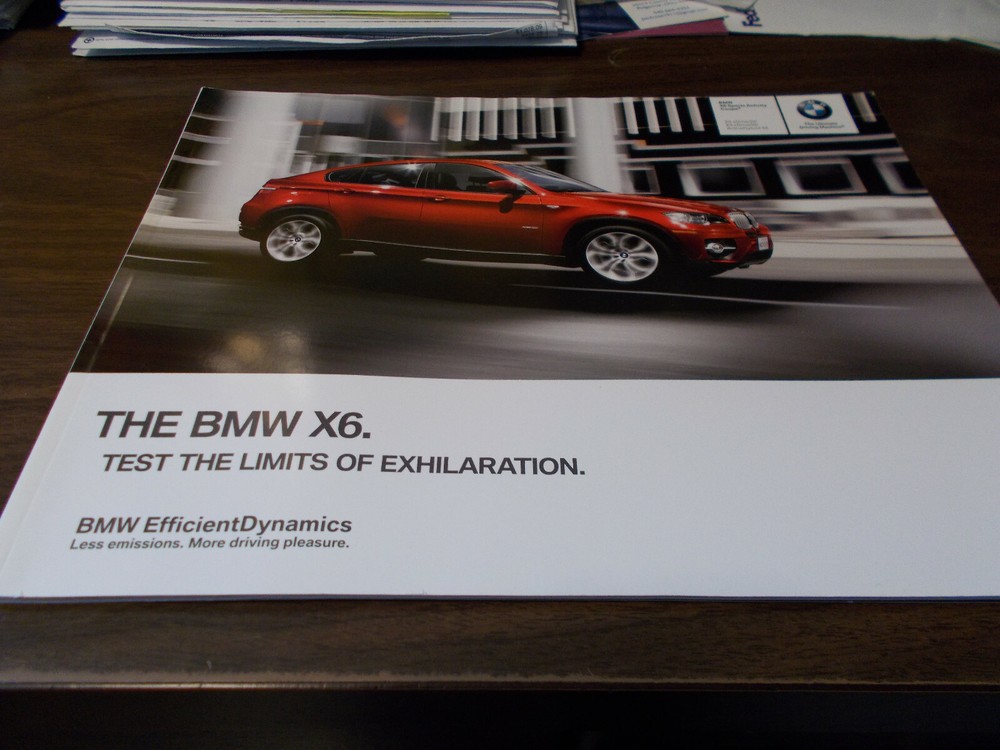 2012 BMW X6 60-page Deluxe Sales Catalog