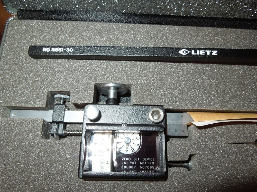 Lietz Plani Meter Compensating Optical Tracer Zero Set