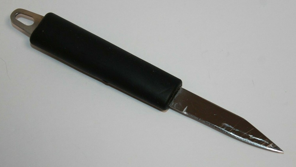 Hamilton Beach Easy Grip Paring Knife Black Handle