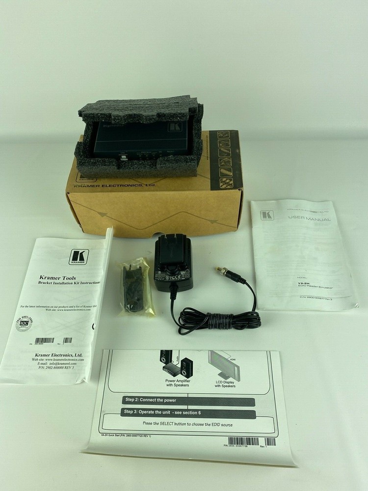 Kramer VA-2H DigiTOOLS HDMI EDID READER - EMULATOR