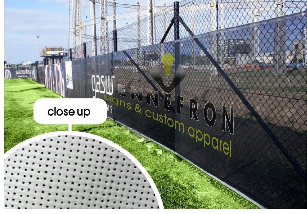 Duratex 8oz Mesh Banner with Liner 54 " x 131 '