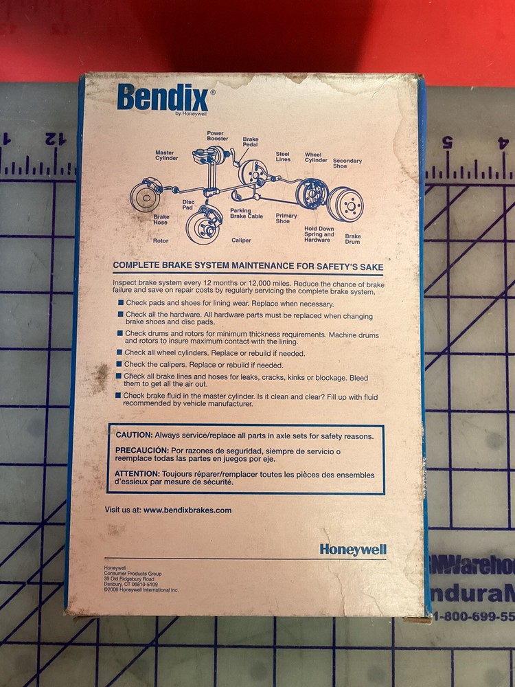 Bendix By Honeywell 77806