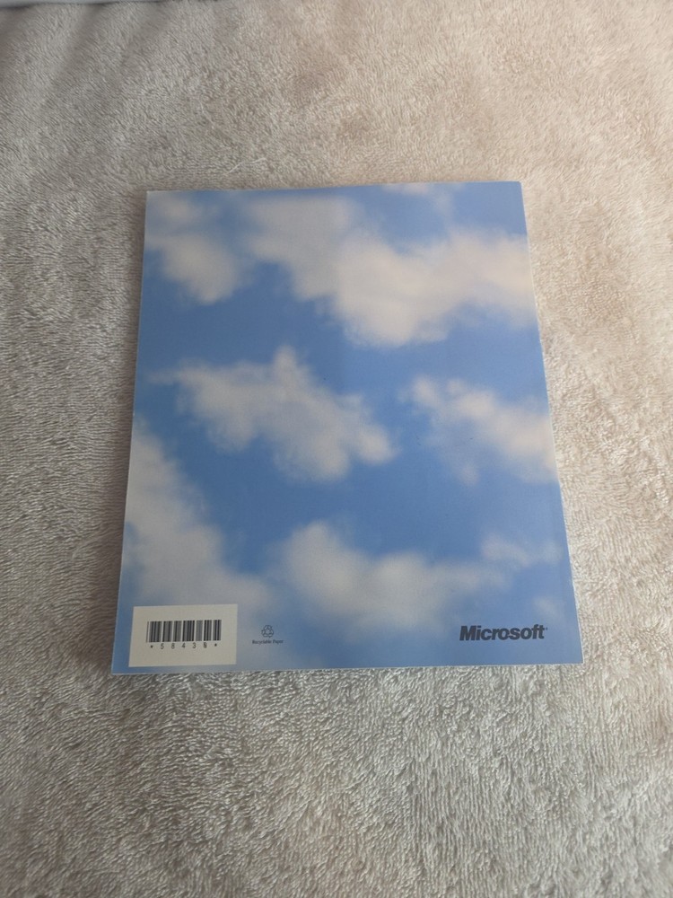 Vintage Microsoft Windows 98 Getting Started Manual Guide Book 1998 PC Software