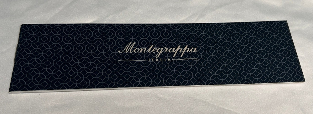 Montegrappa Usage And Maintenance Manual