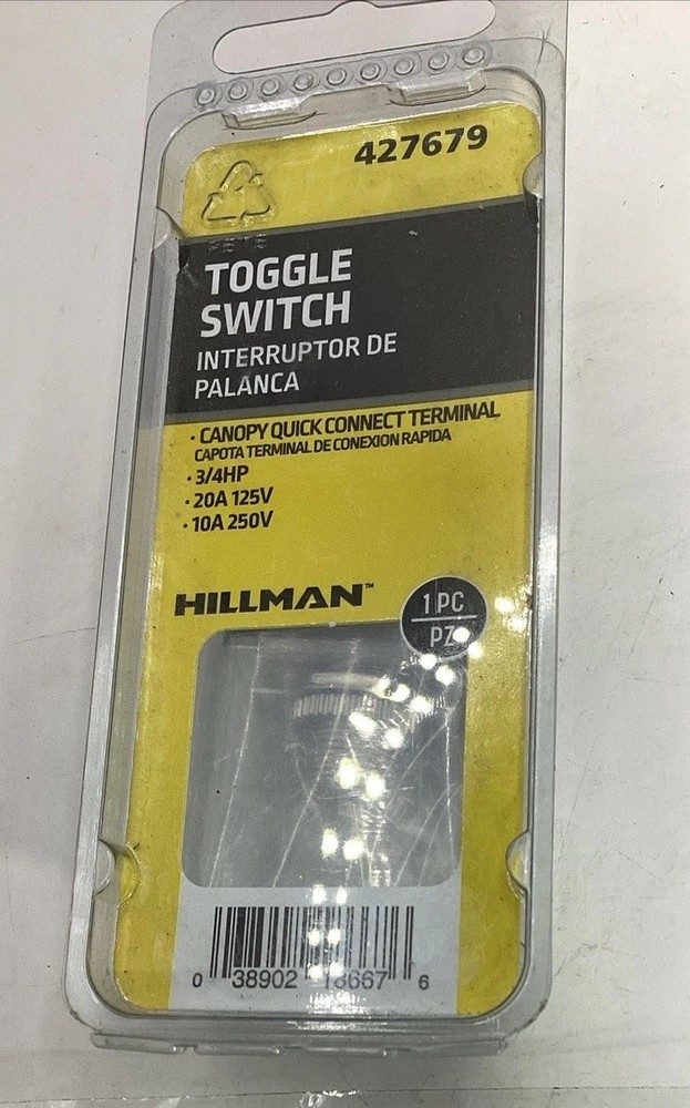 Hillman Toggle Switch 427679 NEW