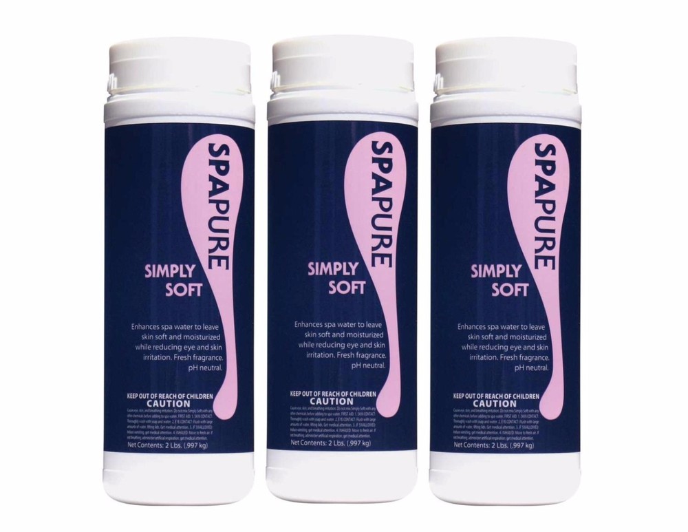 3 SpaPure Simply Soft 1.5 lbs