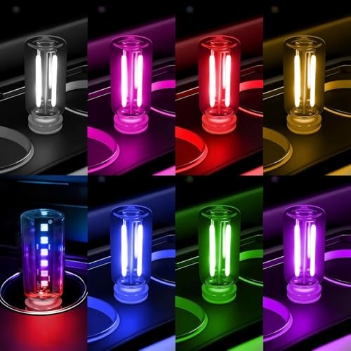 Car USB Night Light Touch Dimmable - 8-Pack Retro LED 8 PCS (multicolor)