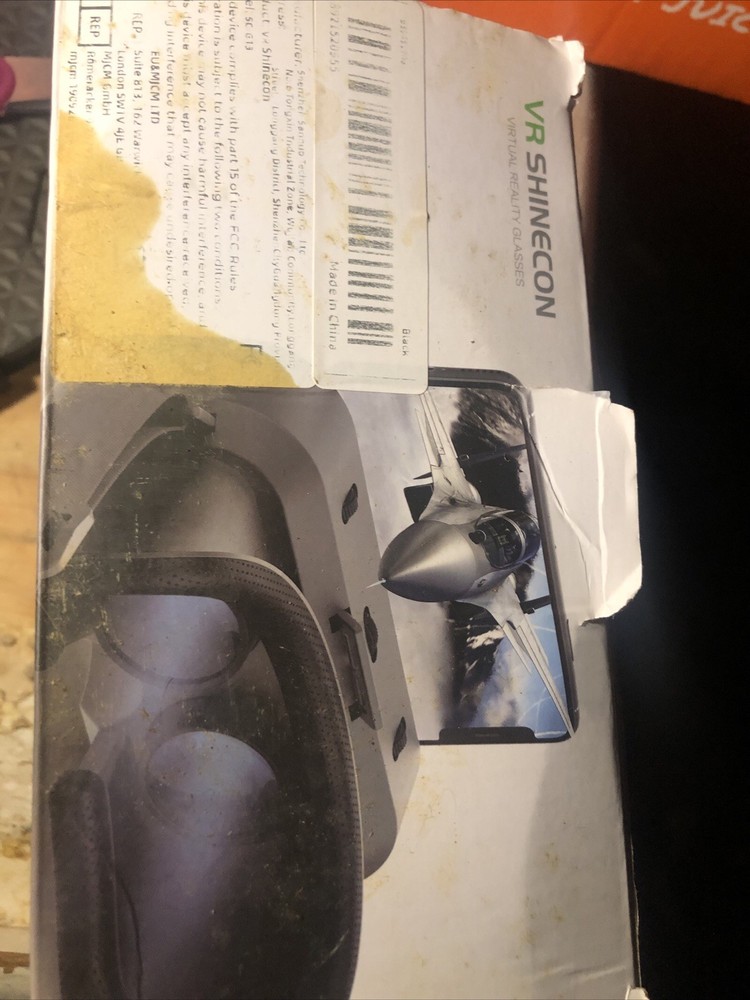 VR SHINECON VR Headset 3D Virtual Reality Glasses + Controller