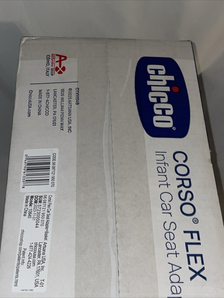 CHICCO CORSO FLEX INFANT CAR SEAT ADAPTER BASKET FOR CORSO FLEX STROLLERS