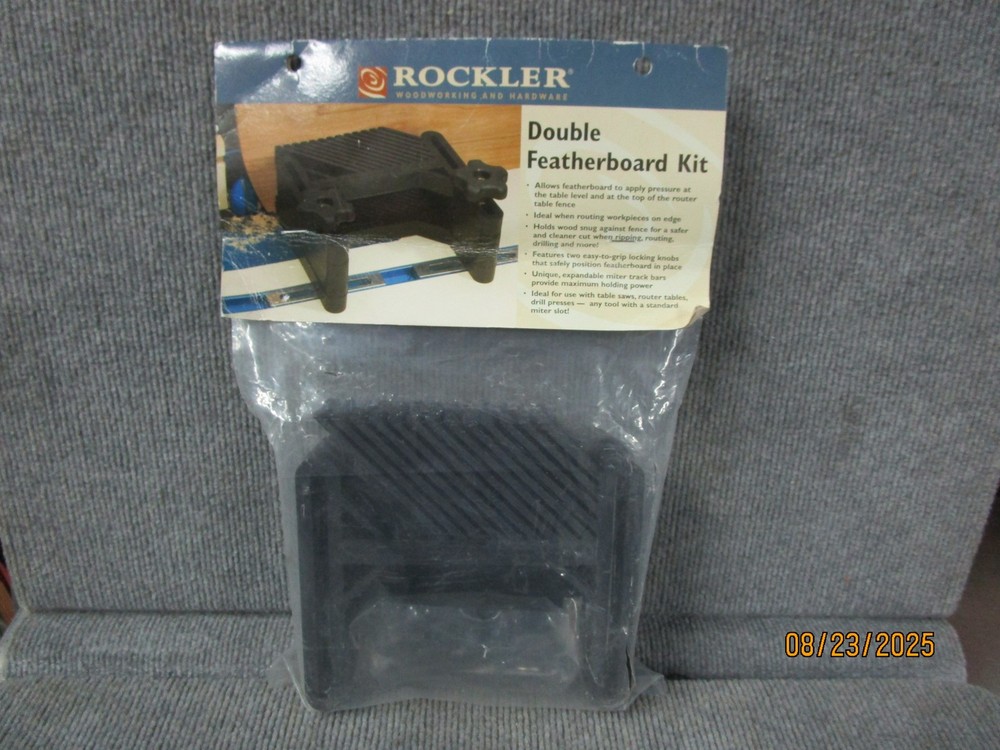 Rockler Dbl Feather Board Kit