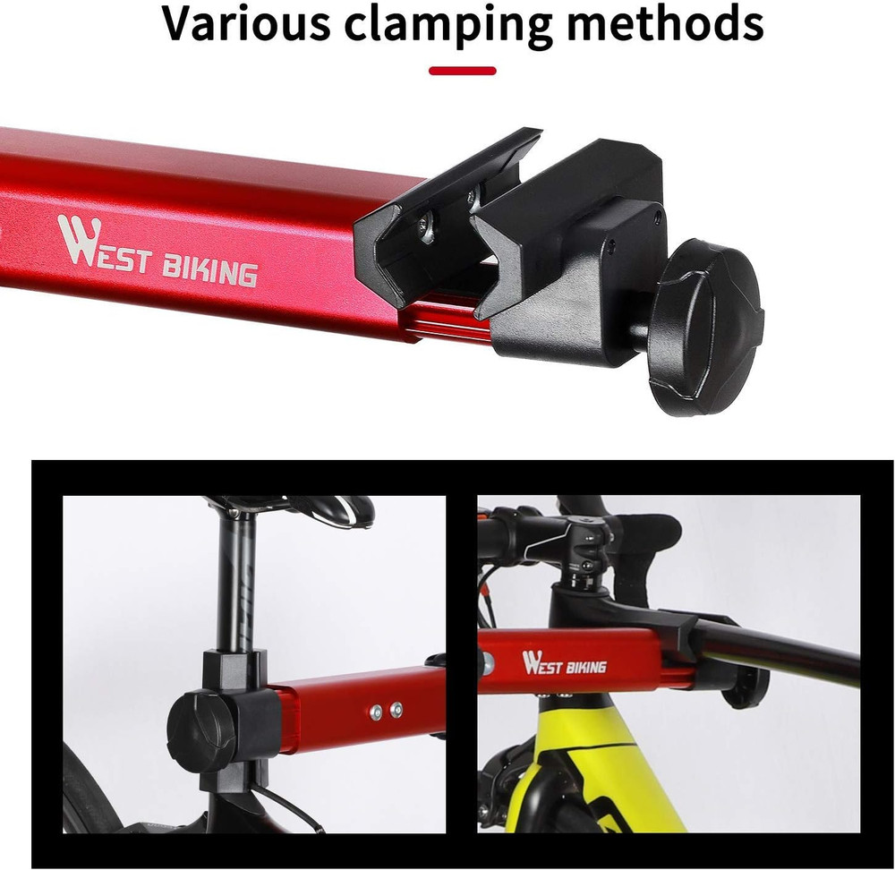 Adjustable Foldable Bike Workstand with Quick Release bicycle Repair Stand MTB