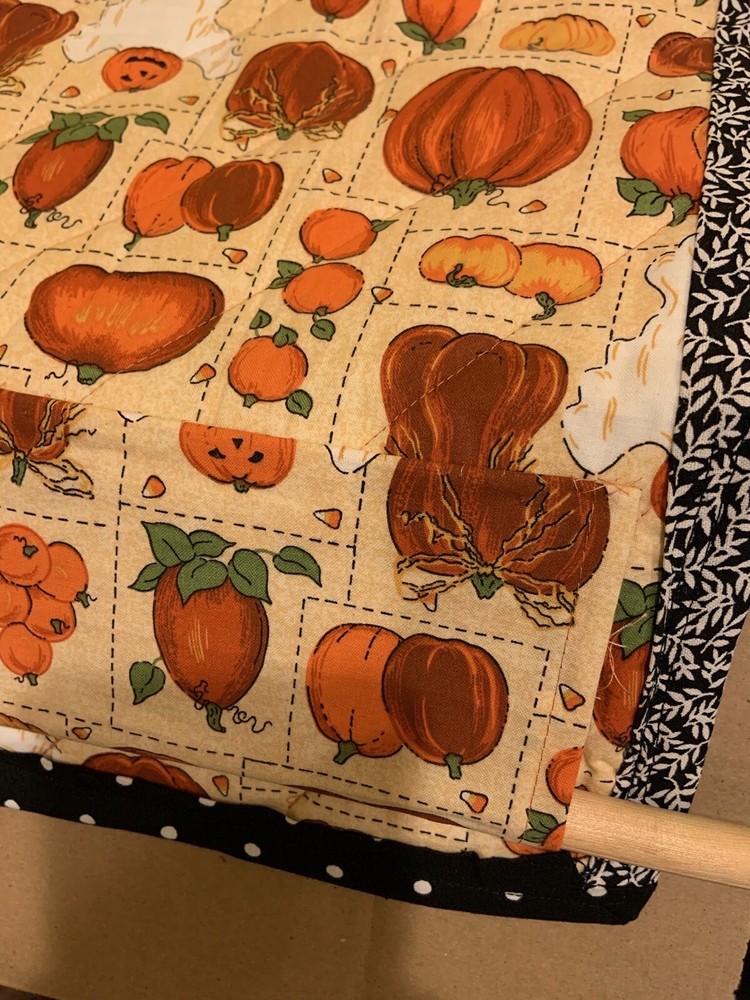 Handmade quilted table topper