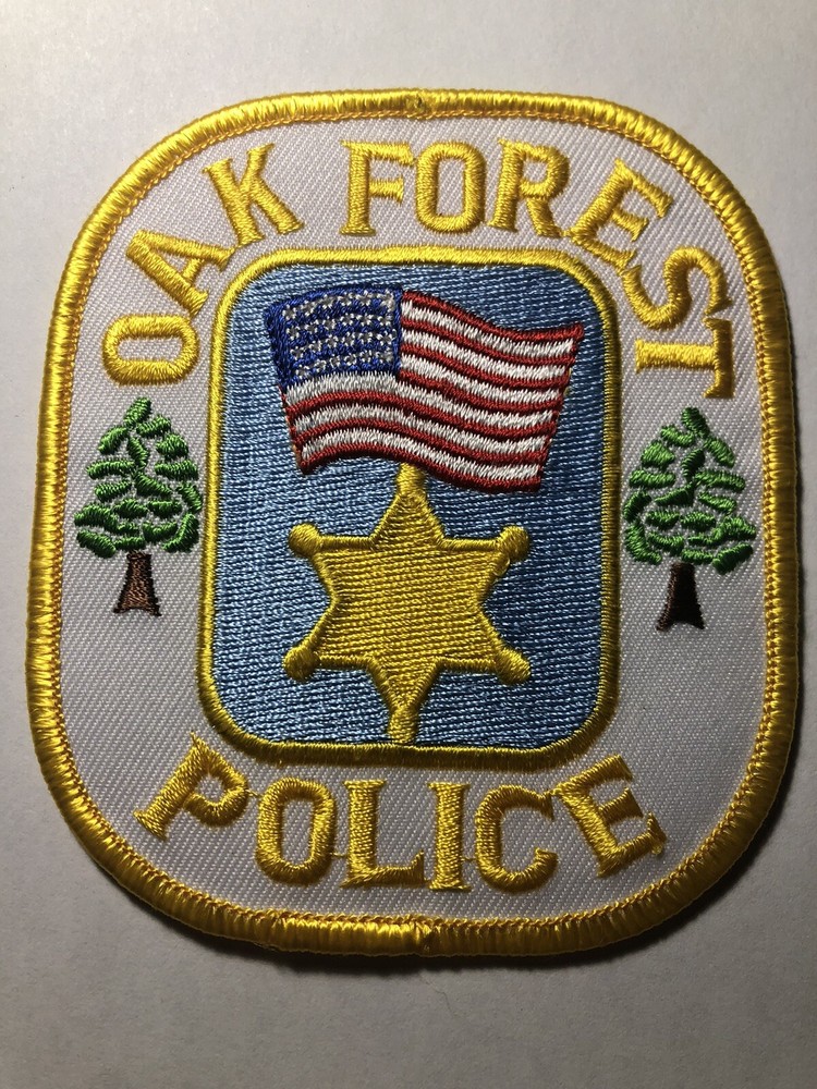 Oak Forest Illinois Police Patch