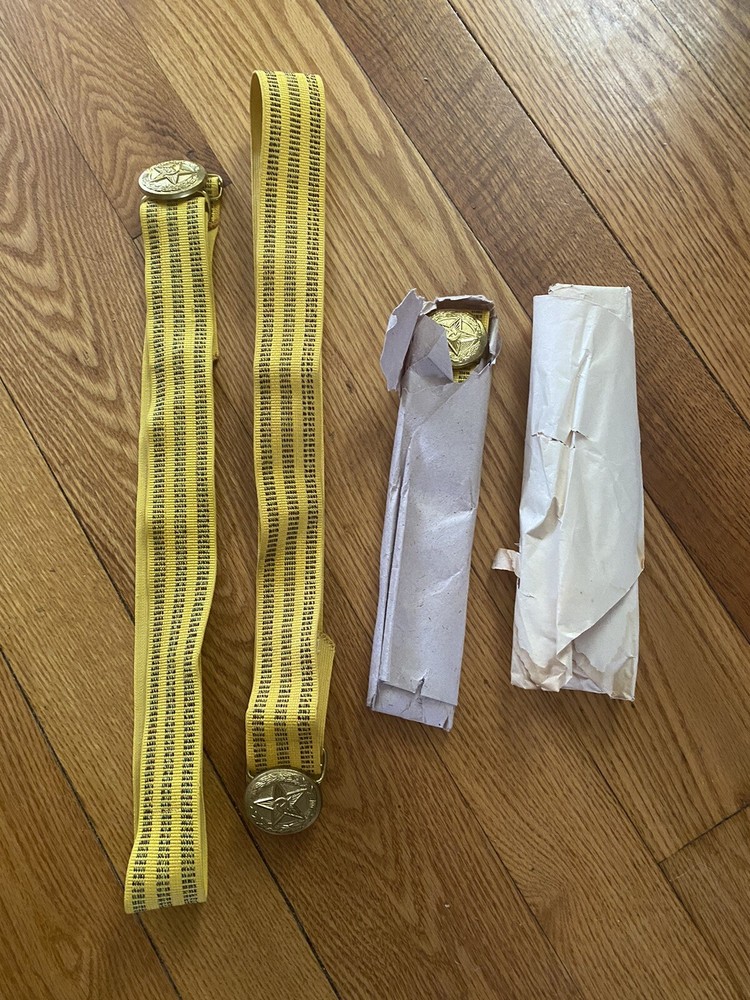 Russian Parade Belt, 38” Adjustable, NOS