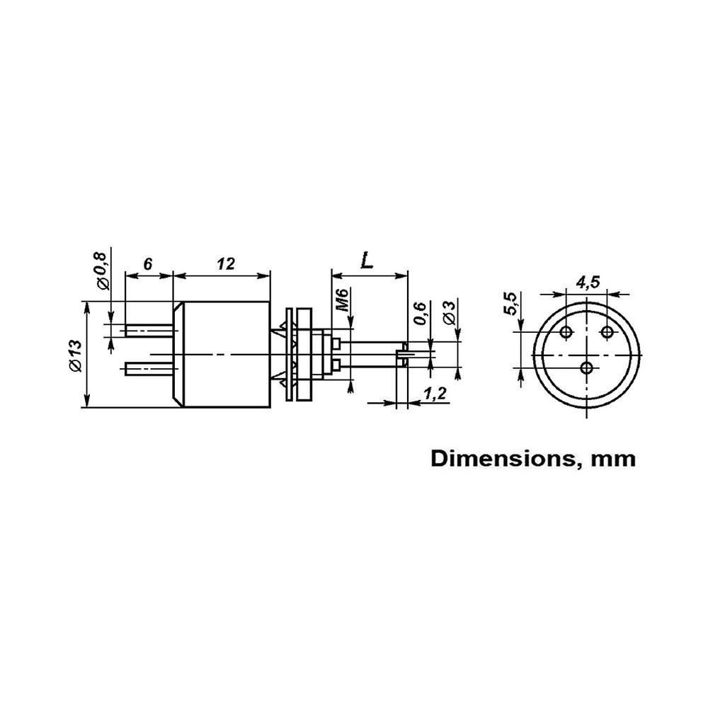 20 pcs Variable Resistor 680 Ohm 0.5W Panel Potentiometer Carbon Precision RV8