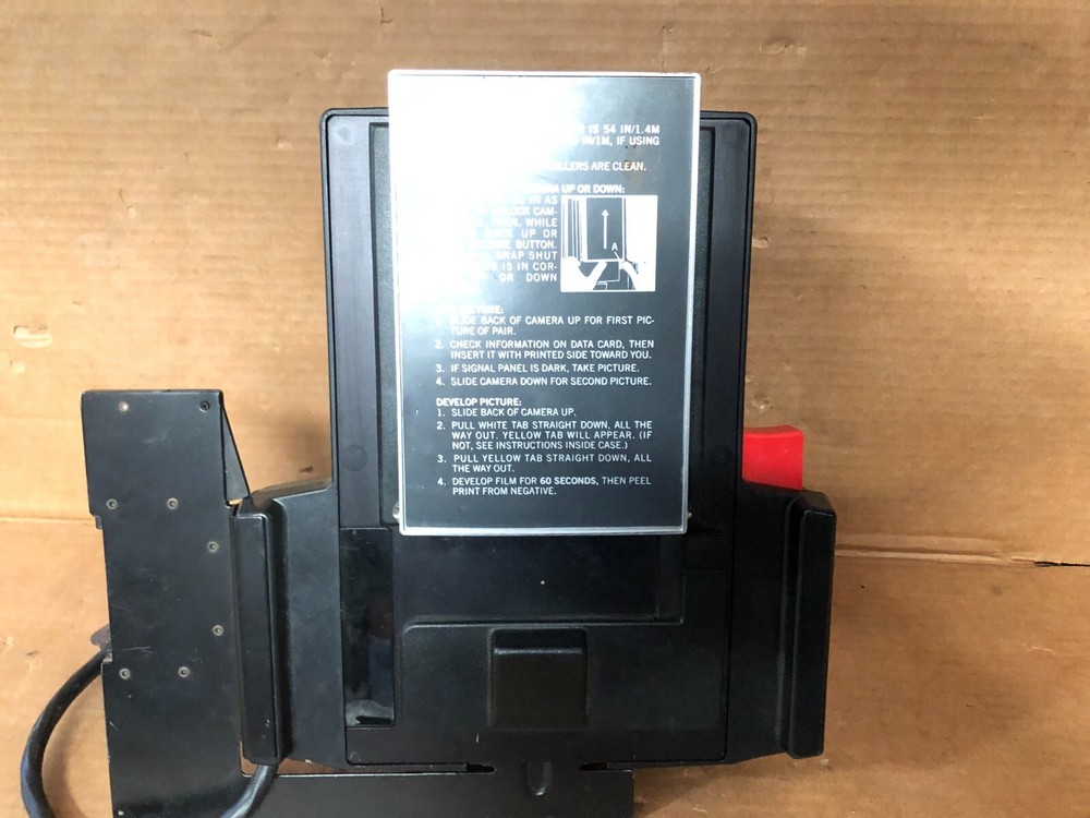 Polaroid ID-3 Vintage Land Identification System ID Camera UNTESTED AS/IS