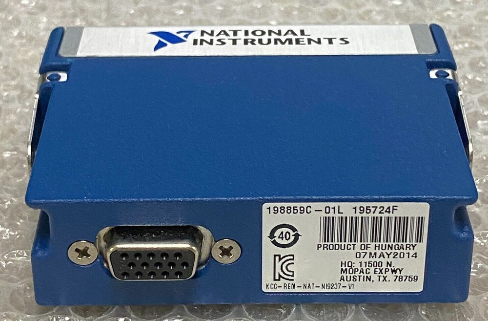 National Instruments NI 9237 cDAQ Strain / Bridge Input Module D-Sub