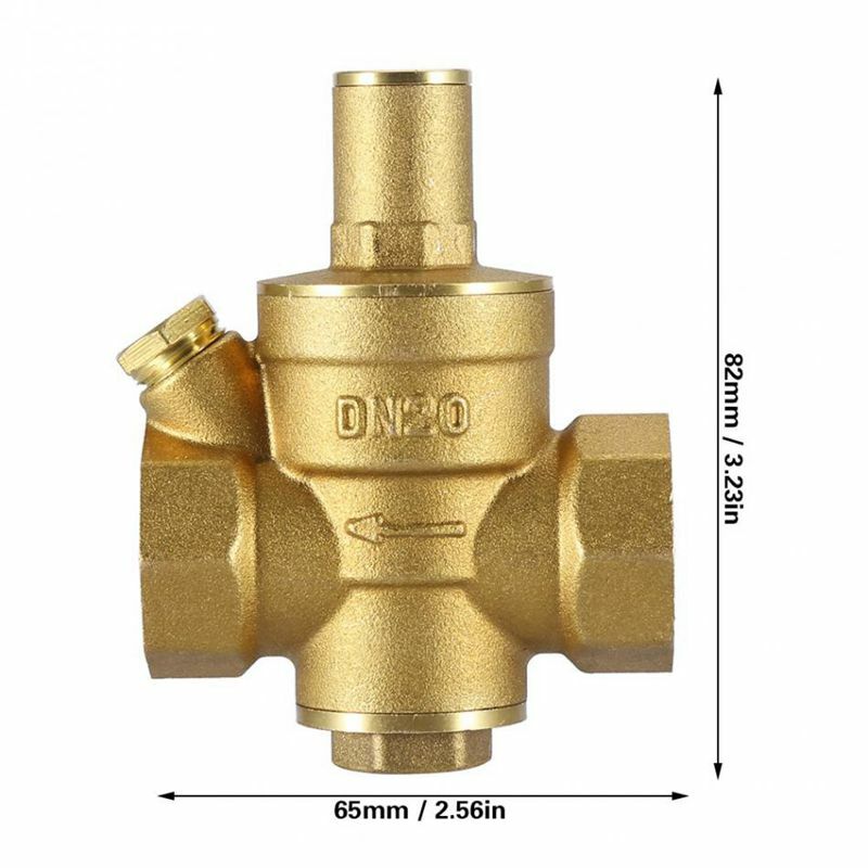 Dn20 3/4 Inch Adjustable Water Pressure Reducing Regulator Valve 1.6Mpa
