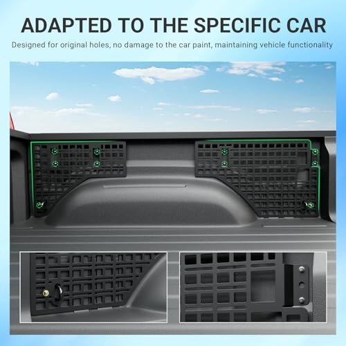 5.7FT Side Bed Molle Panel Compatible with 19-26 RAM 1500 Side Molle Panel