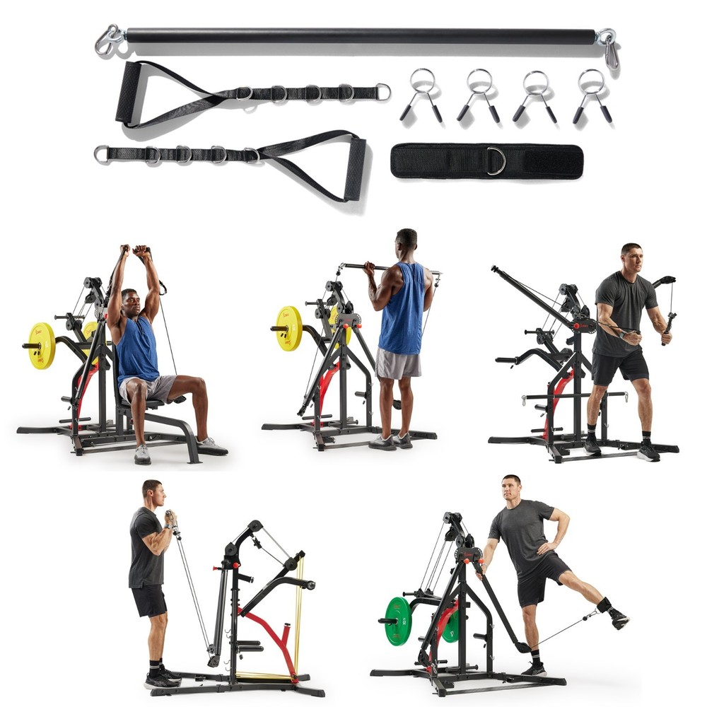 Multi-Functional Strength Training Home Gym with Training Attachments Full Body