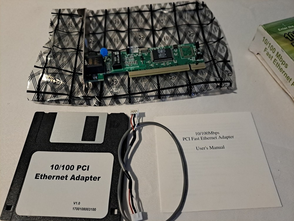 10/100 Mbps Fast Ethernet PCI Adapter