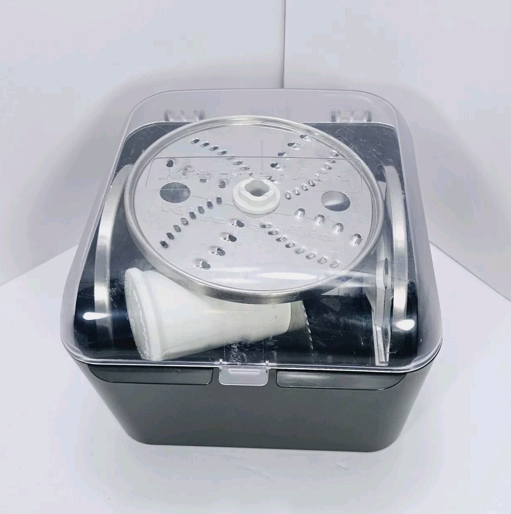 KitchenAid Food Processor Blades Julienne Fine Shredding Multipurpose W Storage