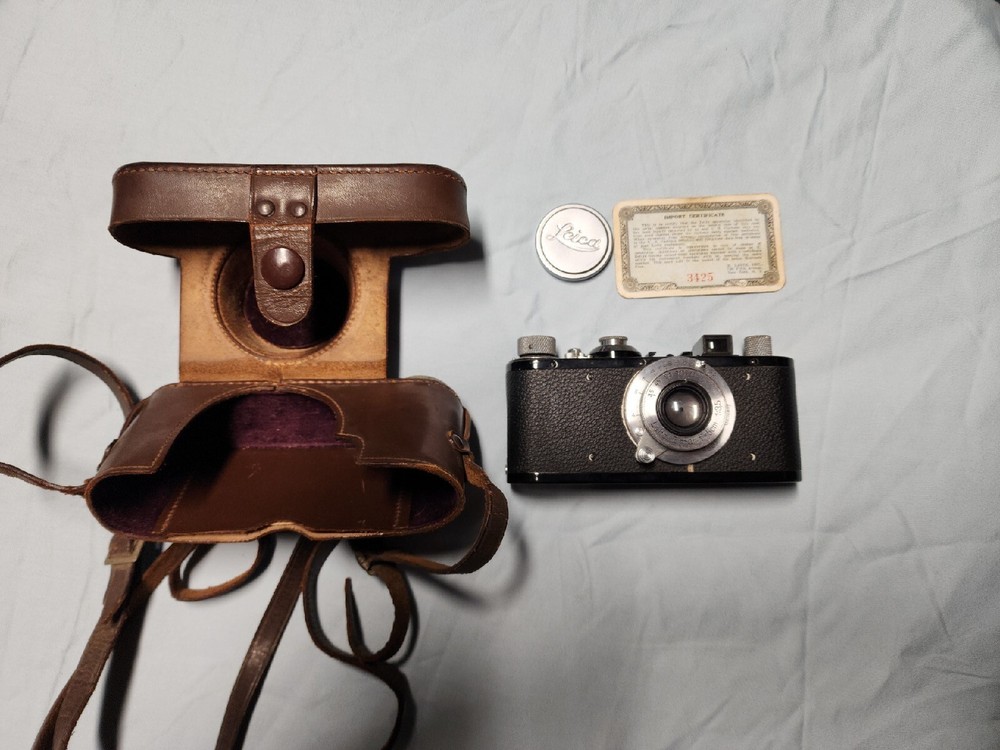 Leica 1 Model C # 318460 with import certificate and leather case