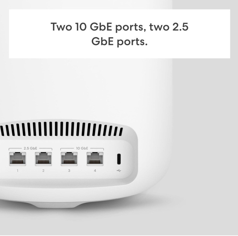 eero Max 7 (ONLY FRONTIER) Mesh Wi-Fi 7 Router - White, 1-Pack