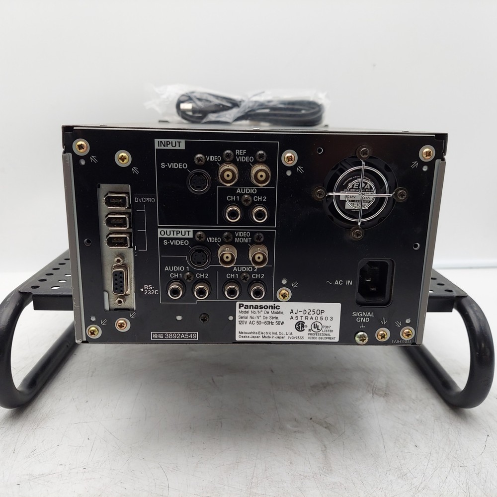 Panasonic AJ-D250P Digital Video Cassette Editor