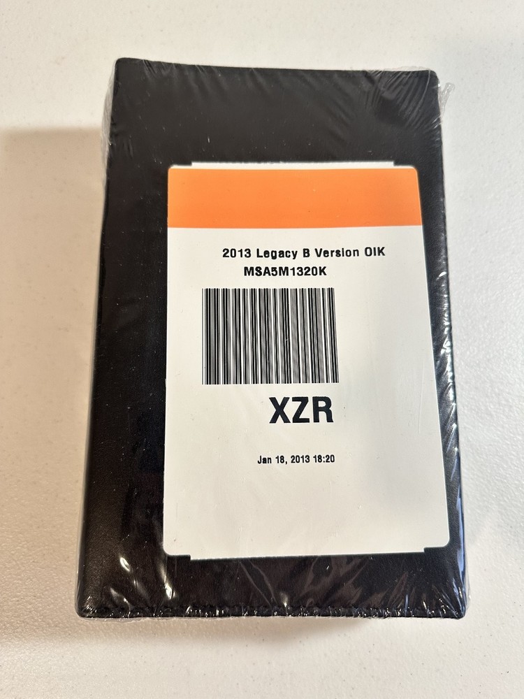 2013 Legacy Owners' Manual Set