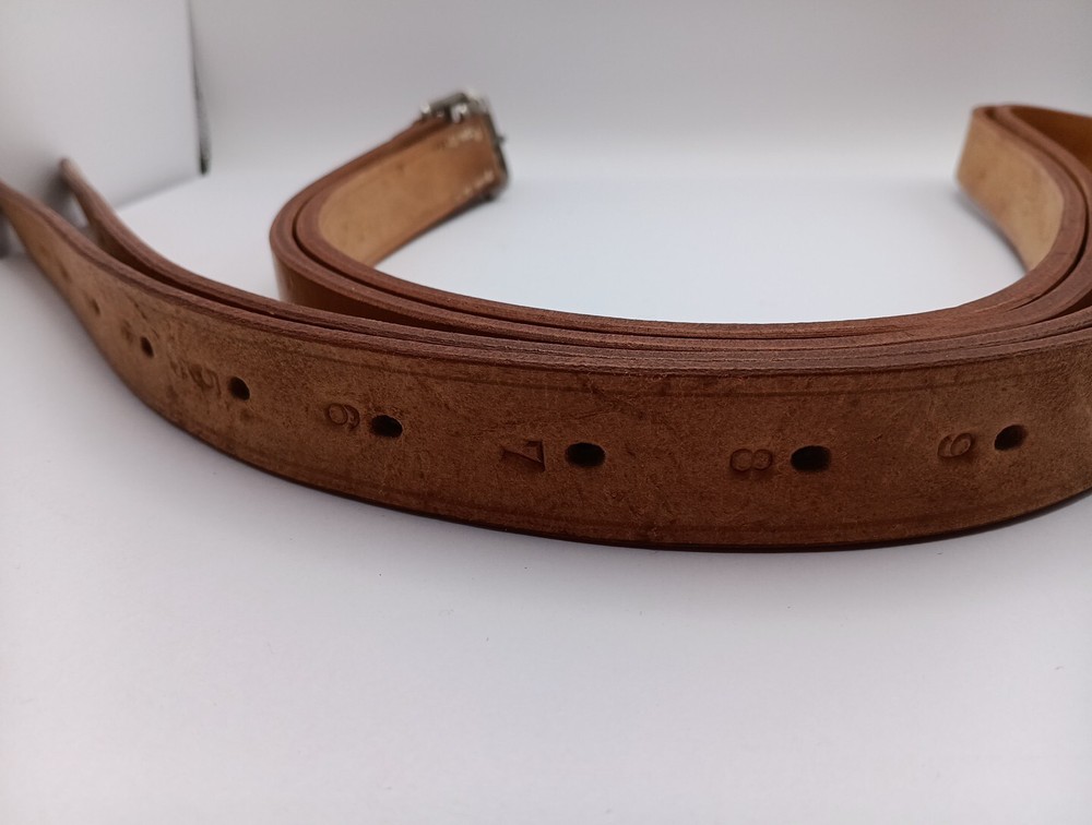 Two Maycraft Saddlery Leather Saddle Strap