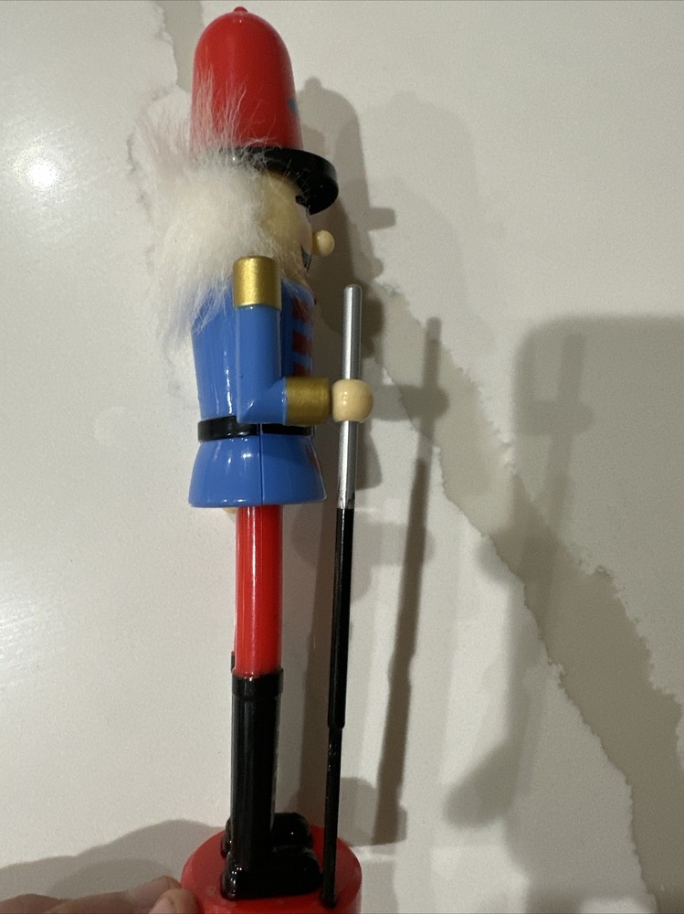 9 inch Nutcracker Plastic, Small Christmas Decoration