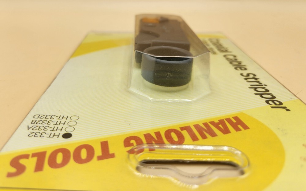 Hanlong Tools Coaxial Cable Stripper HT-332 - 2 Blade Model, BRAND NEW