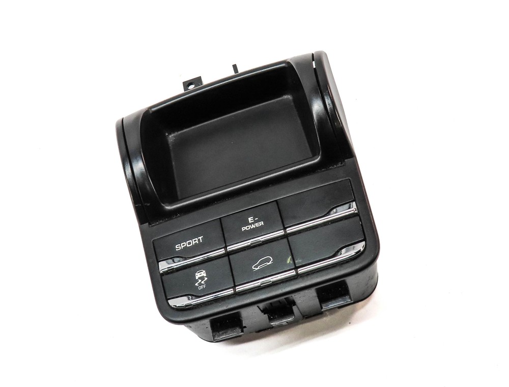 2011 PORSCHE CAYENNE HYBRID (958) TERRAIN TRACTION CONTROL SWITCH BUTTON PANEL