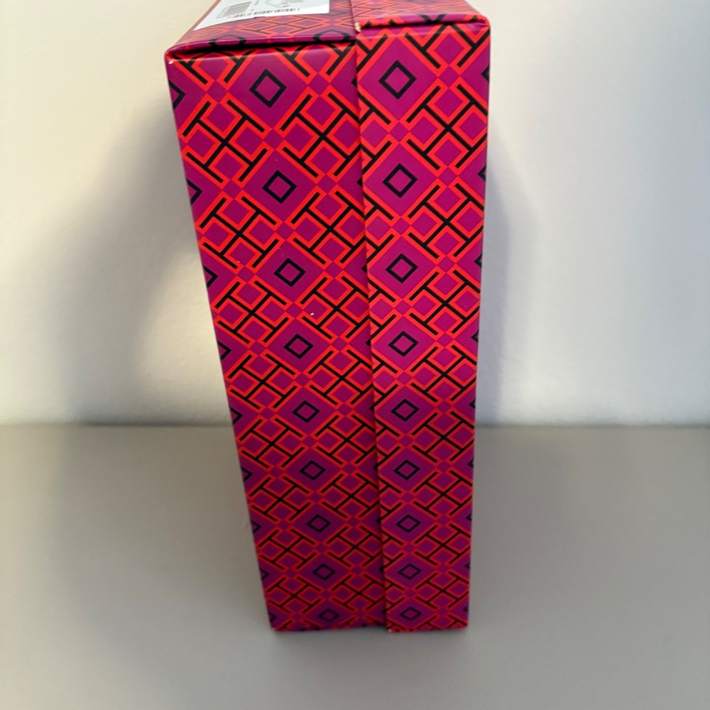 Tory Burch Size 7.5 Geometric Logo Box Storage Keepsake Gift Presentation EMPTY