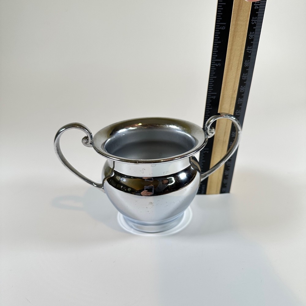 Farberware Teapot with Cream and Sugar Holders Vintage