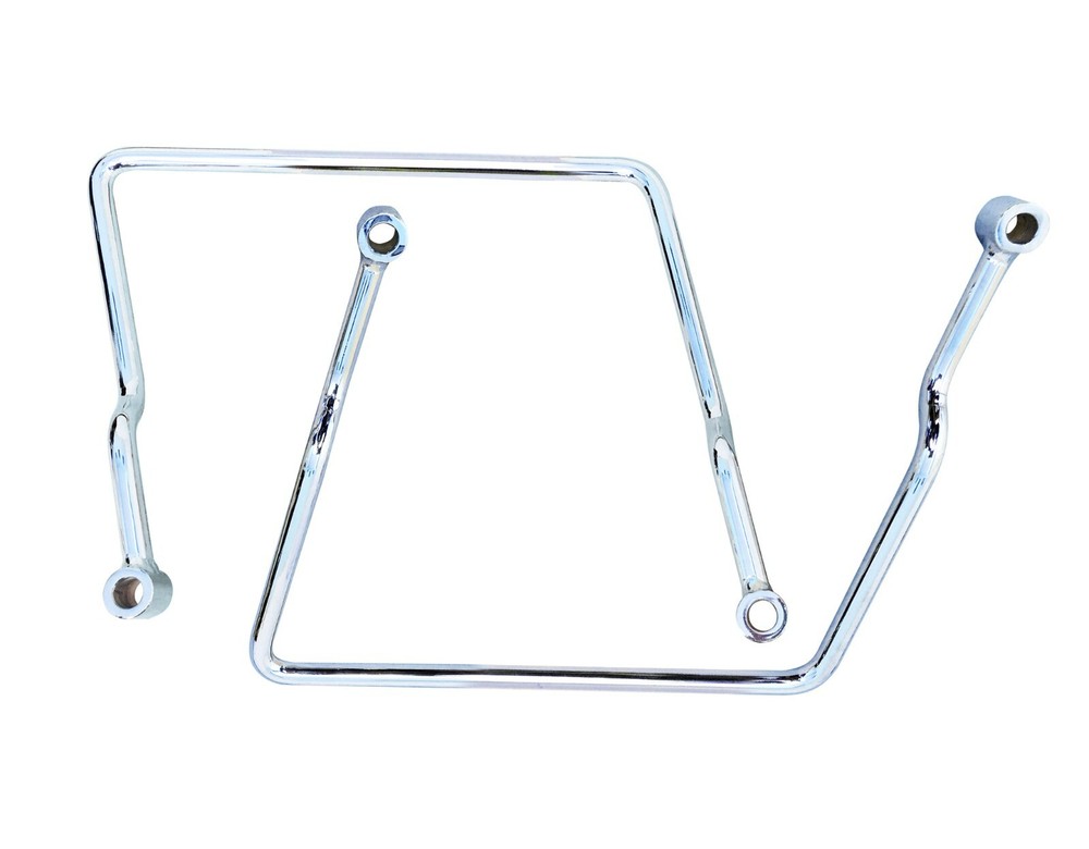 1994-2003 Harley Davidson Sportster Saddlebag Support Brackets Bar Mount Chrome