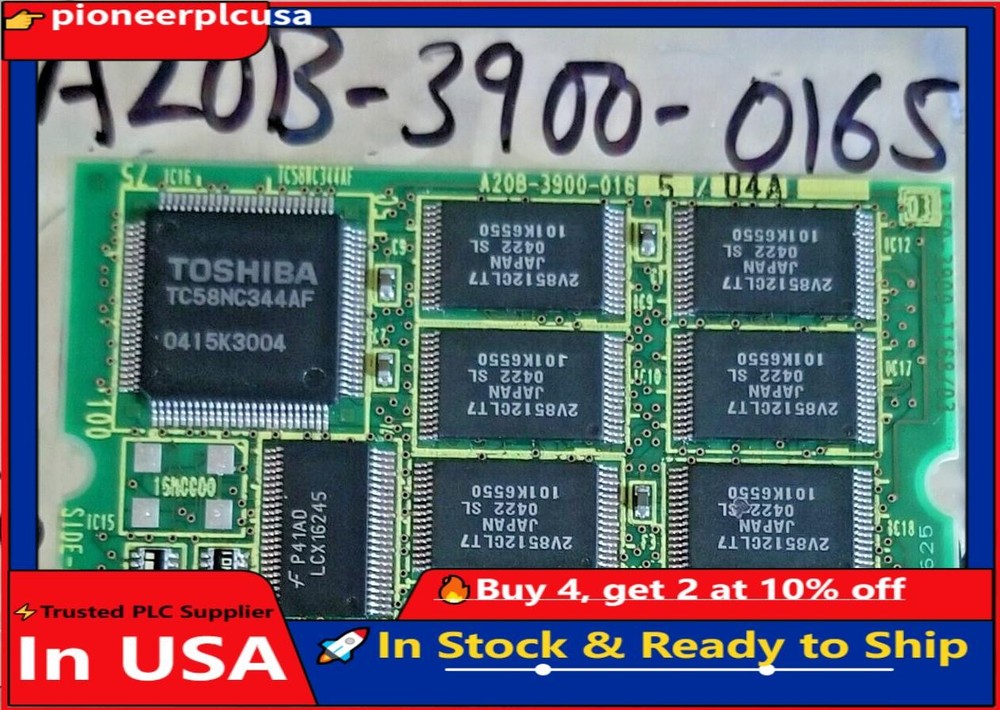 FANUC MEMORY FROM 32MB SRAM 3MB (A20B-3900-0165)