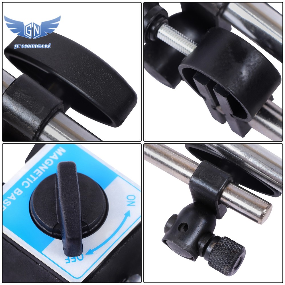 Magnetic Base with Dial Indicator & Point Precision Inspection Set 0-1'' Range