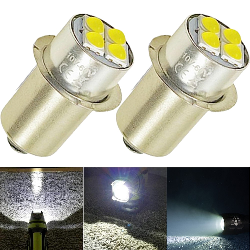2 Pack 18V VOLT Flashlight Replacement LED Bulbs White For SKIL #1619P05627