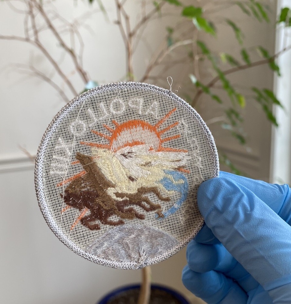 NASA Apollo 13 Space Program Embroidered Iron On Sew On Patch Vintage