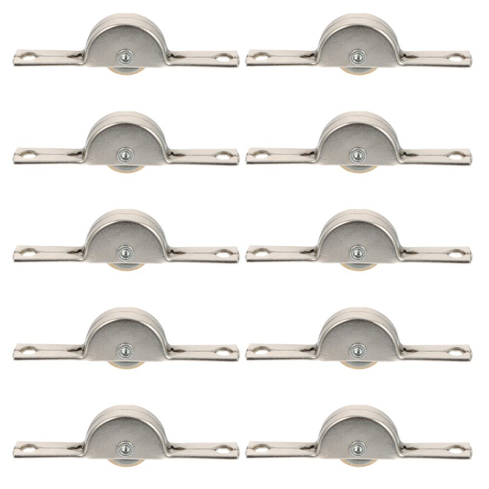 10 Pcs Sliding Door Replacement Rollers Cabinet Cabinets Doors Pulleys