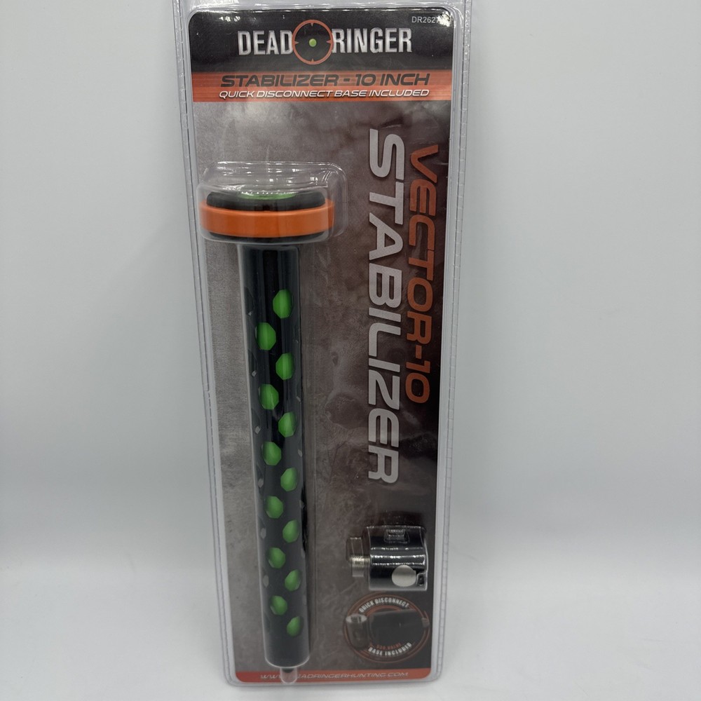 Dead 🎯 Ringer Compound Bow Stabilizer 10”-VECTOR-10-DR2627-C w/Quick Disconnect