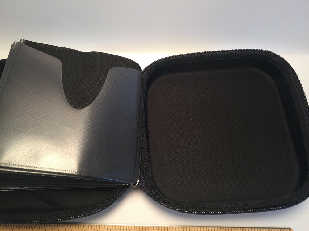 Fellowes CD or DVD Wallet Case holds 32 discs & bonus media labeling software